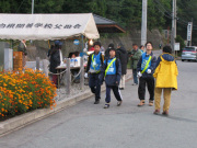 白根開善学校様 強歩大会の様子1